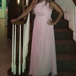 Davids bridal bridesmaids dress Ballet color Sz 12